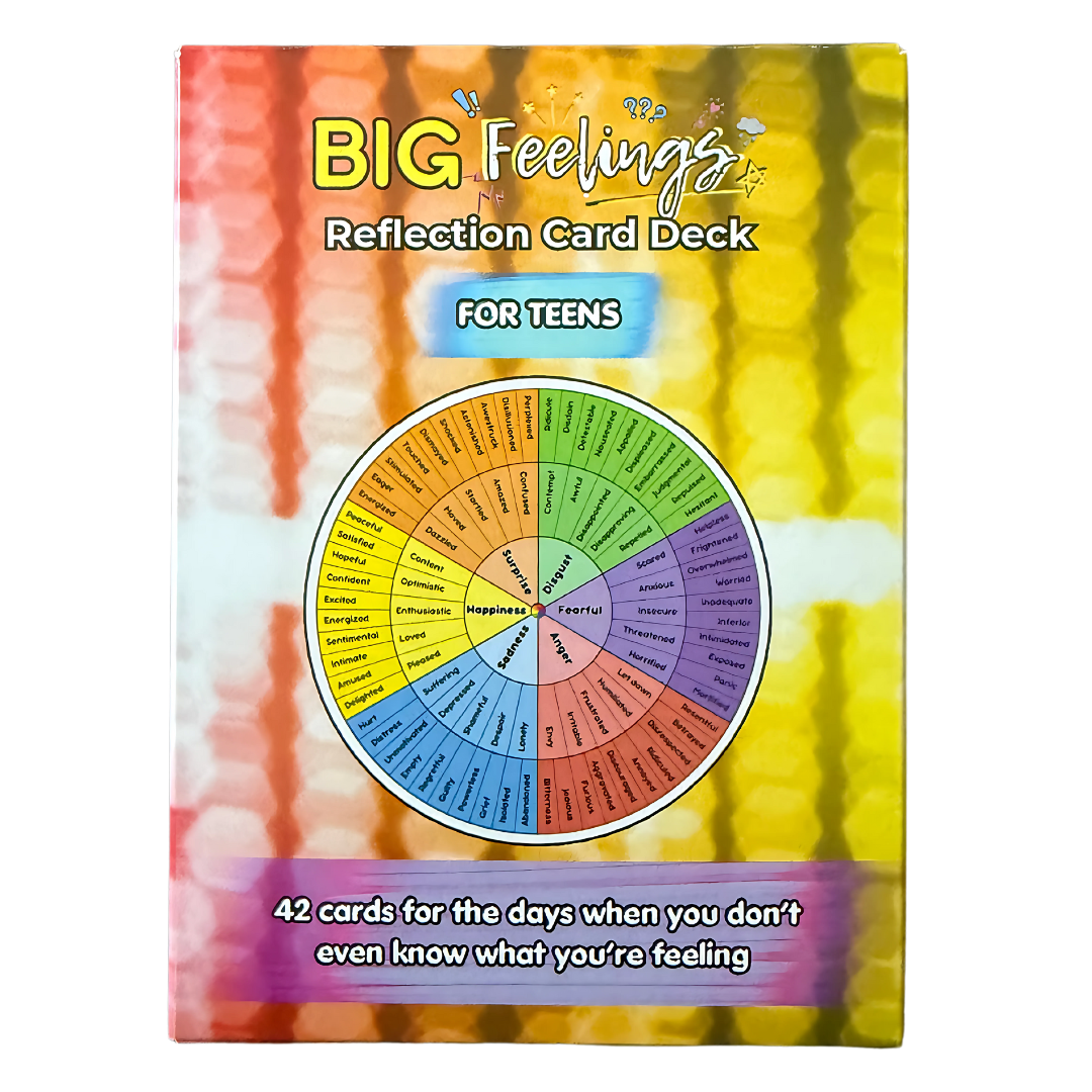 BIG Feelings Teen Reflection Card Deck – Emotional Insight for Ages 13+