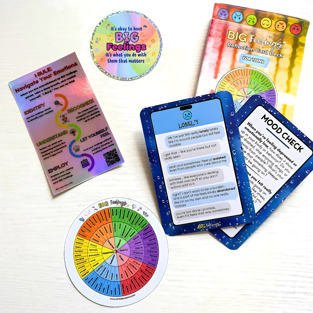 BIG Feelings Teen Bundle – Tools for Self-Awareness + Exclusive IRULE Sticker