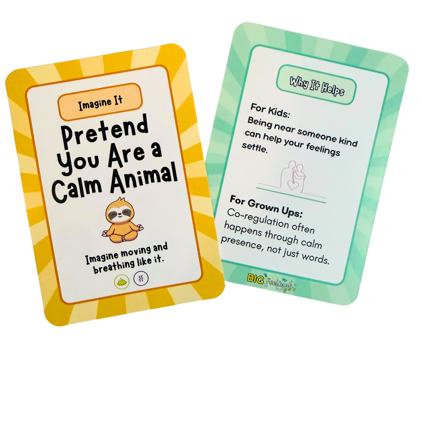 BIG Feelings Kids Coping Tools Card Deck