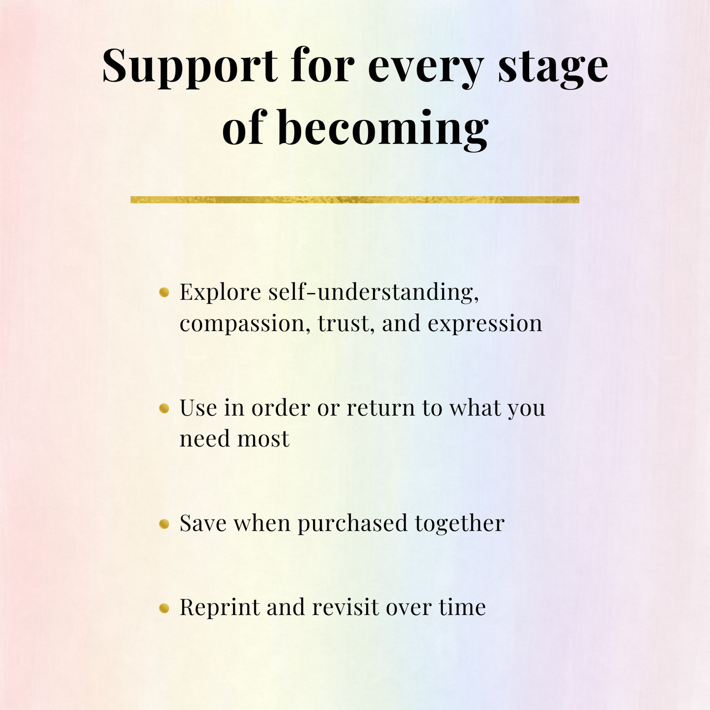 The Becoming Yourself Series - Printable Guided Journal Collection