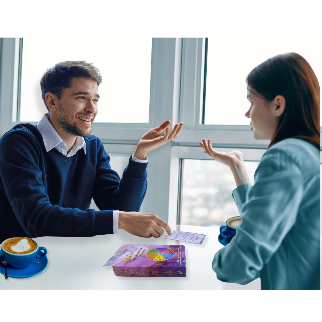 BIG Feelings Couples Reflection Deck – Deepen Trust & Connection