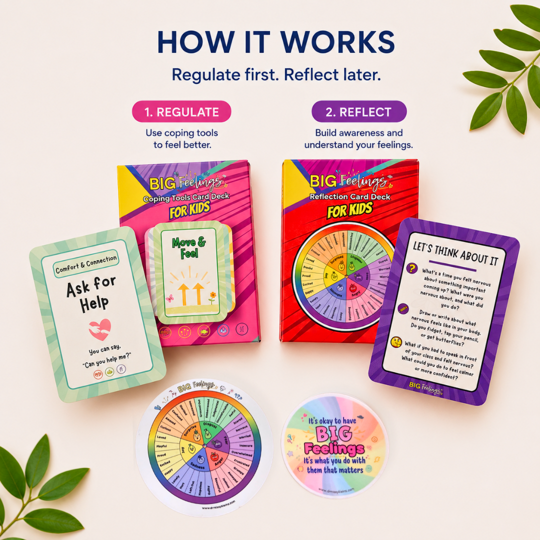 BIG Feelings Kids Regulate + Reflect Bundle