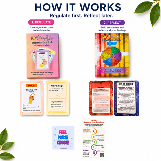 BIG Feelings Teen Regulate + Reflect Bundle