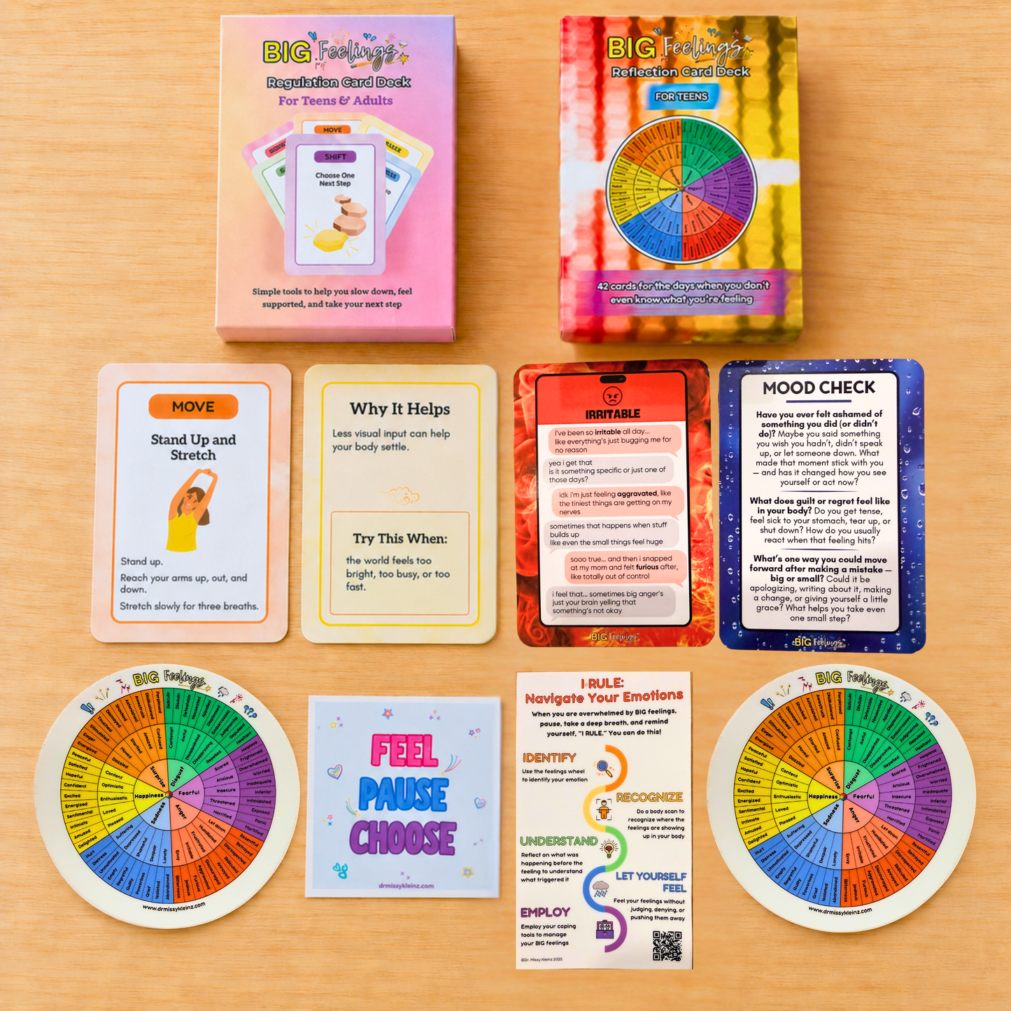 BIG Feelings Teen Regulate + Reflect Bundle