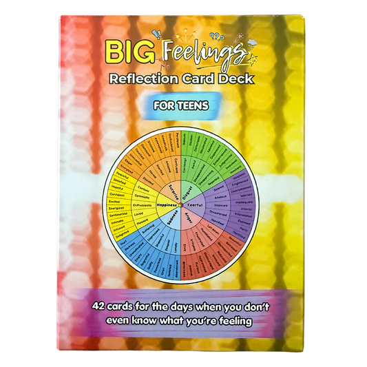 BIG Feelings Teen Reflection Card Deck – Emotional Insight for Ages 13+