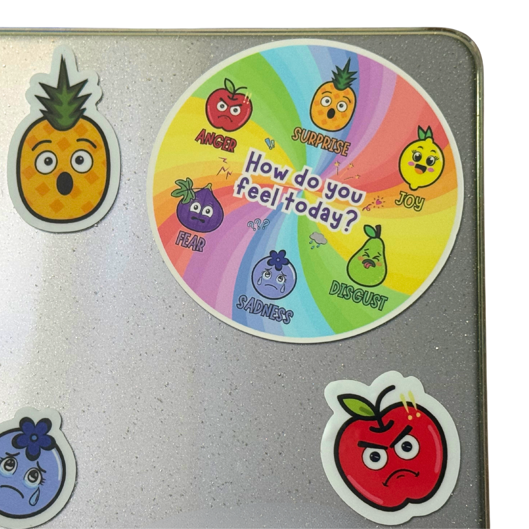 BIG Feelings Bunch Sticker – 3x3 Emotional Awareness for Kids