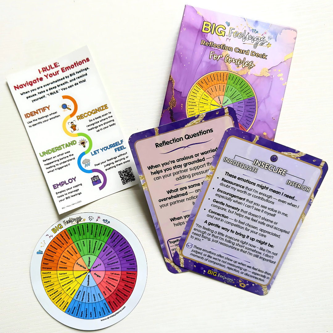 BIG Feelings Couples Bundle – Reflect, Connect, and Grow Together