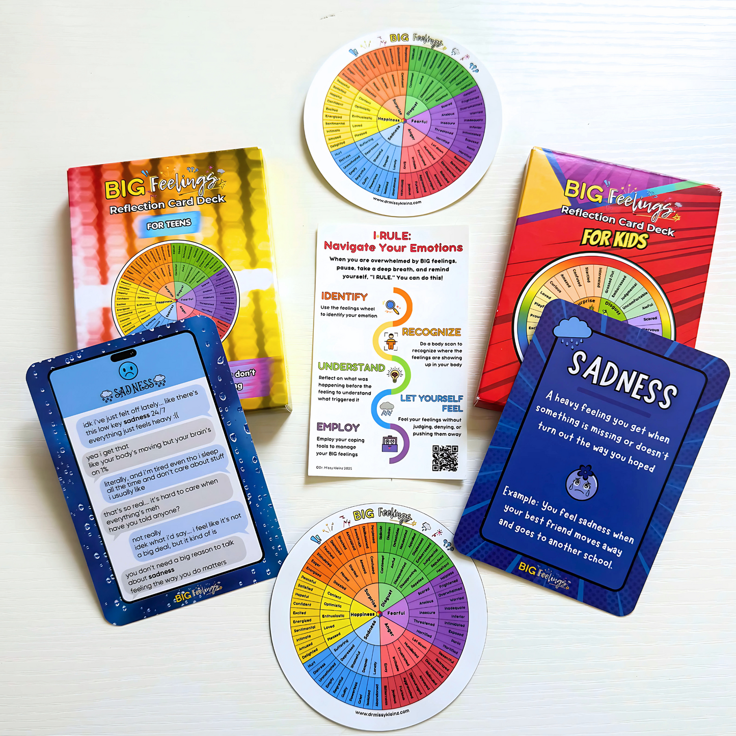 Therapist’s Toolkit – BIG Feelings Visuals + Decks