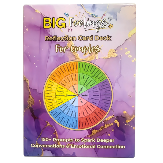 BIG Feelings Couples Reflection Deck – Deepen Trust & Connection